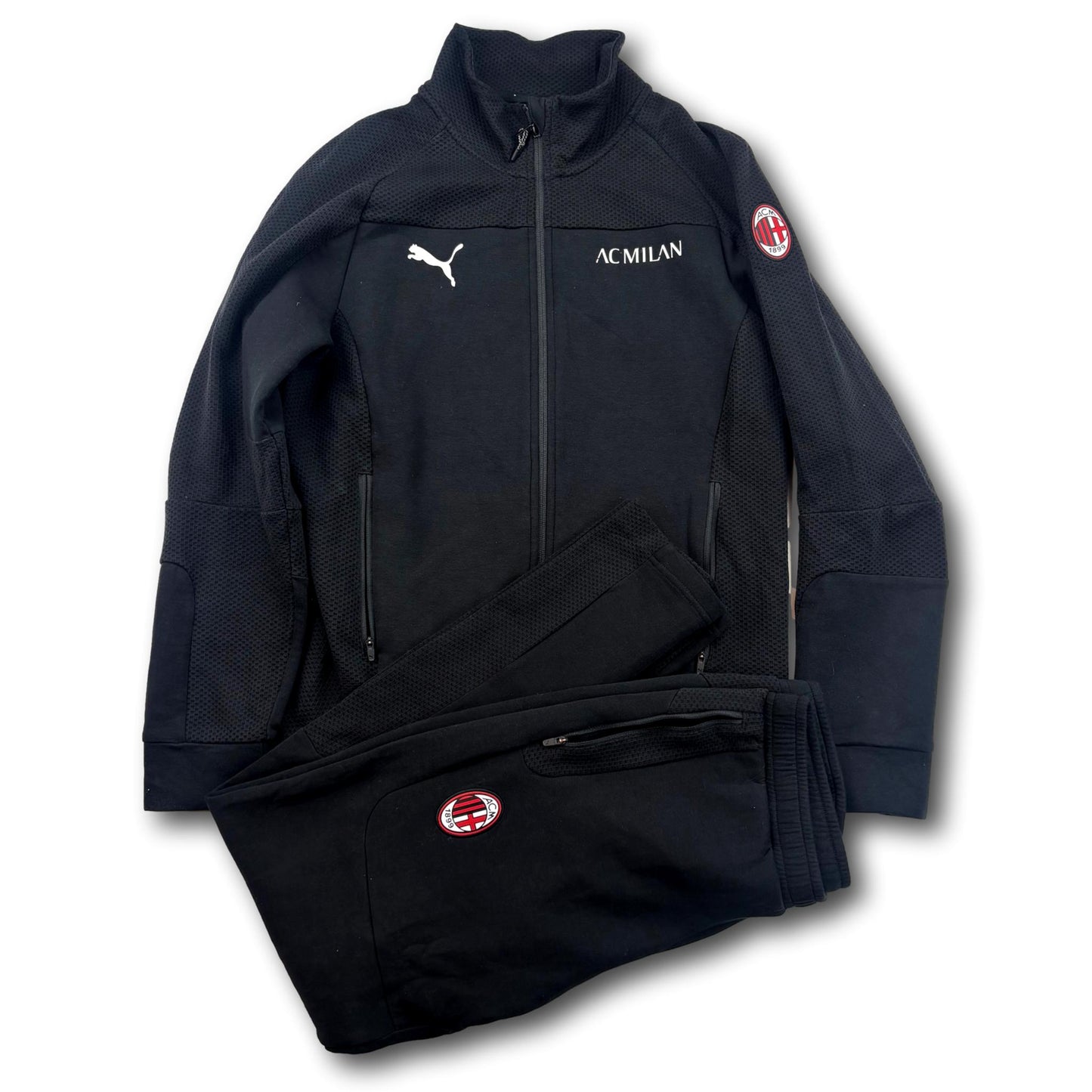 AC Milan - Fussballjacket - 2020-21 - Heim - M - Puma - inkl. Hose