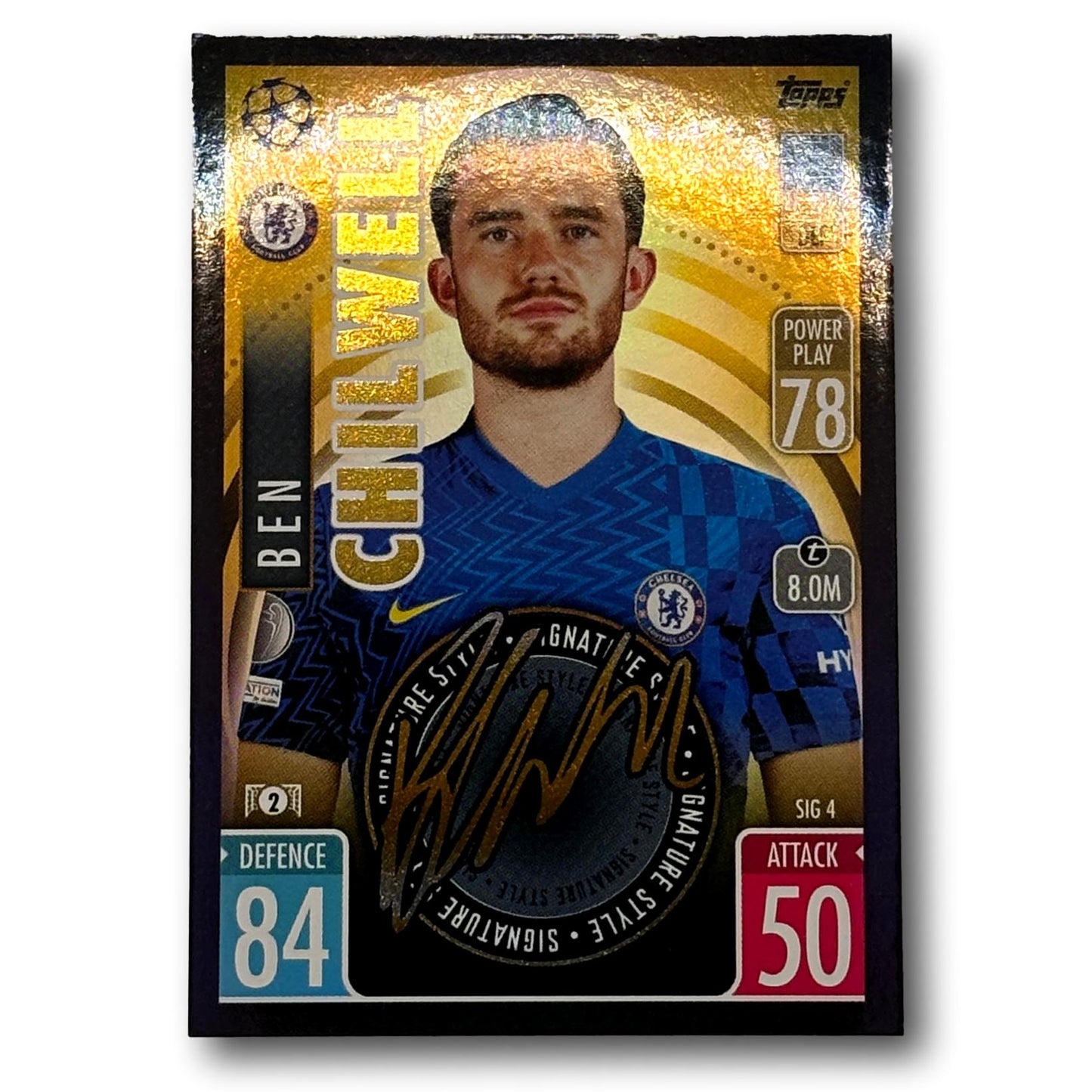 Topps Match Attax 2021/22 - Signature Style - Ben Chilwell