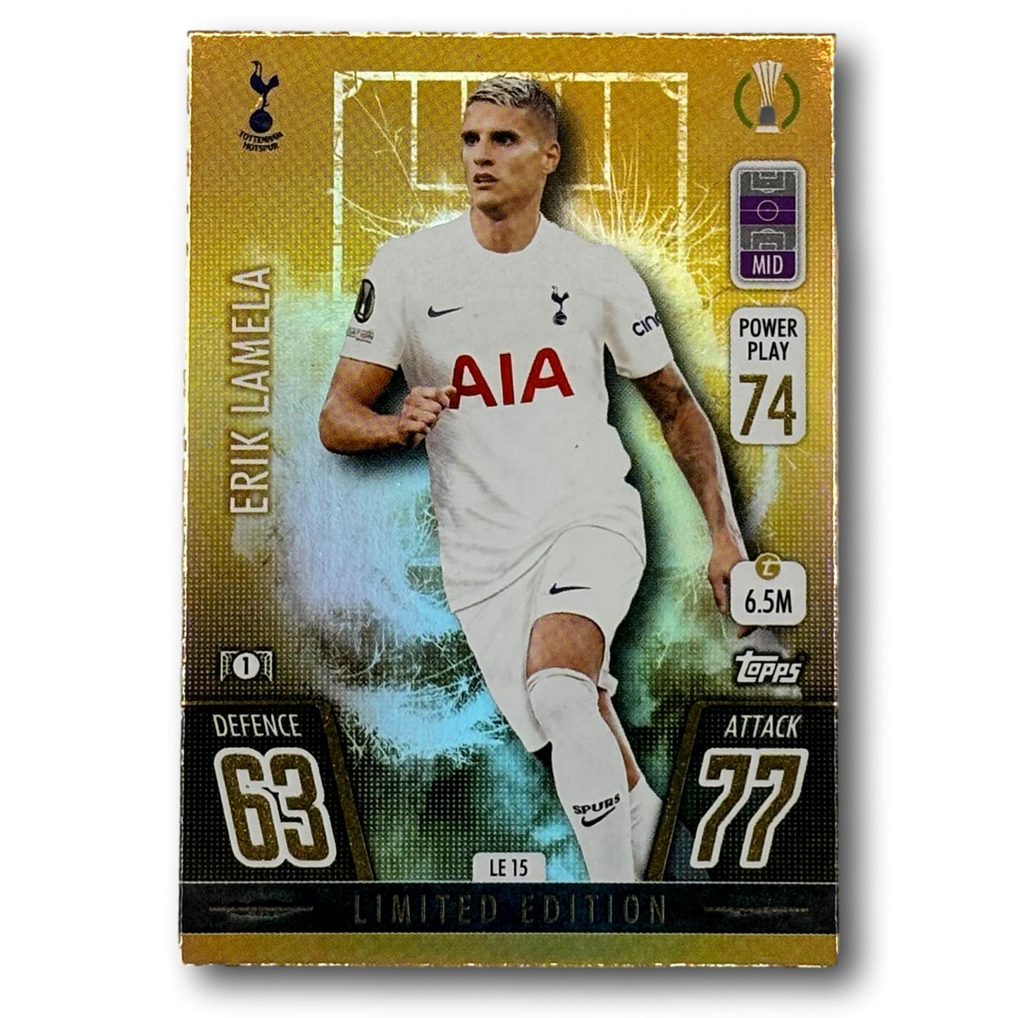 Topps Match Attax 2021/22 - Limited Edition - Érik Lamela