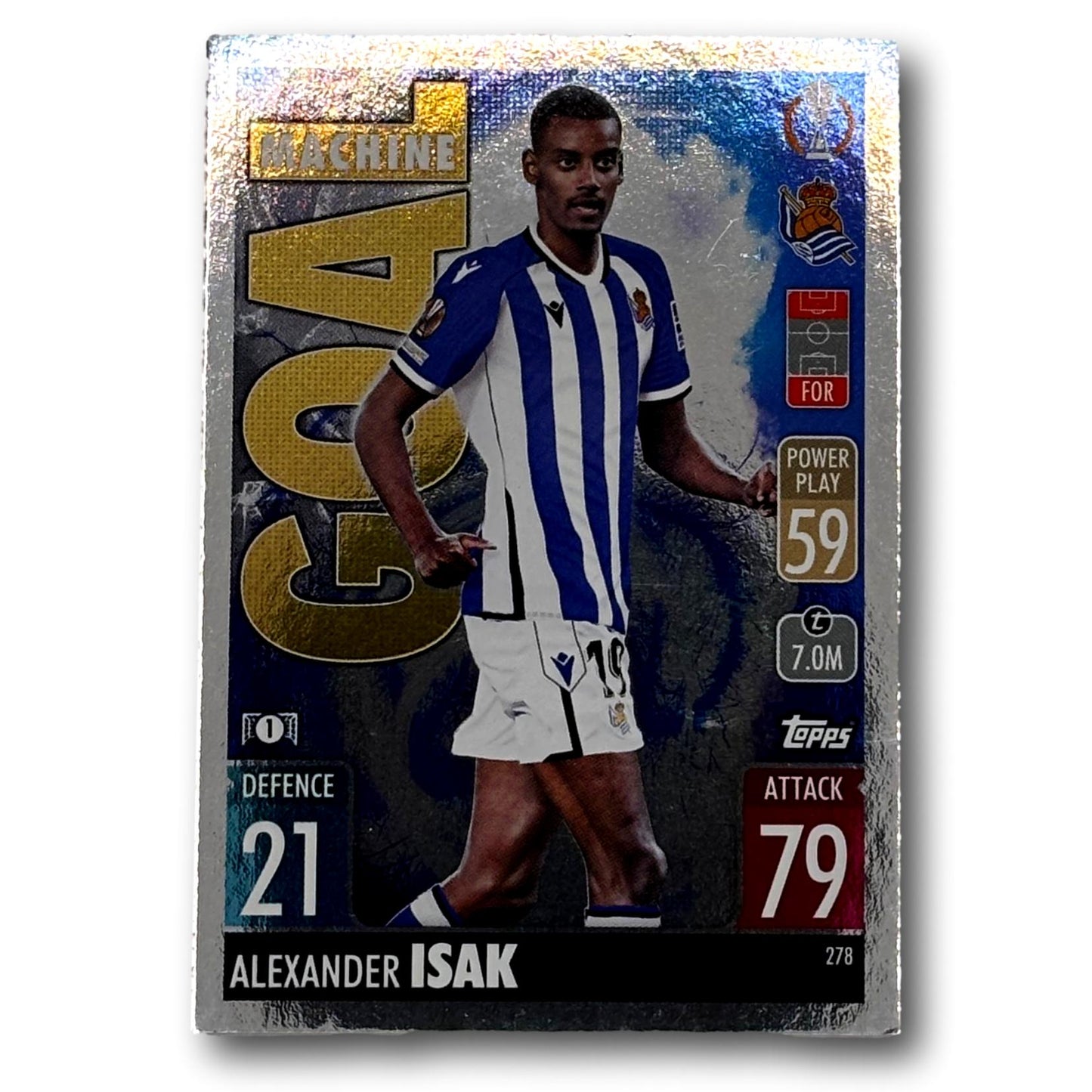 Topps Match Attax 2021/22 - Goal Machine - Alexander Isak