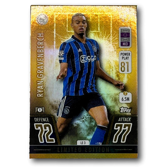 Topps Match Attax 2021/22 - Limited Edition - Ryan Gravenberch