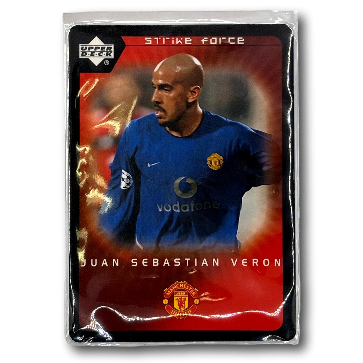 Upper Deck 2003 - Strike Force - Manchester United - Juan Sebastian Veron