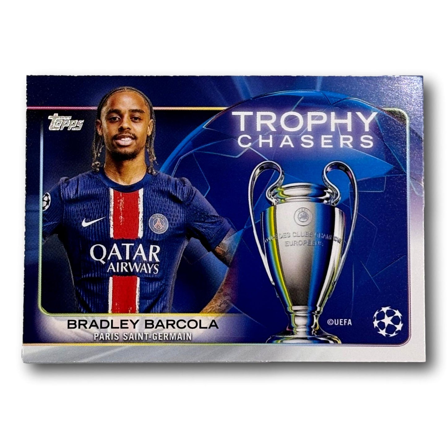 Topps UEFA Flagship 2024/25 - Chasseurs de trophées - Bradley Barcola
