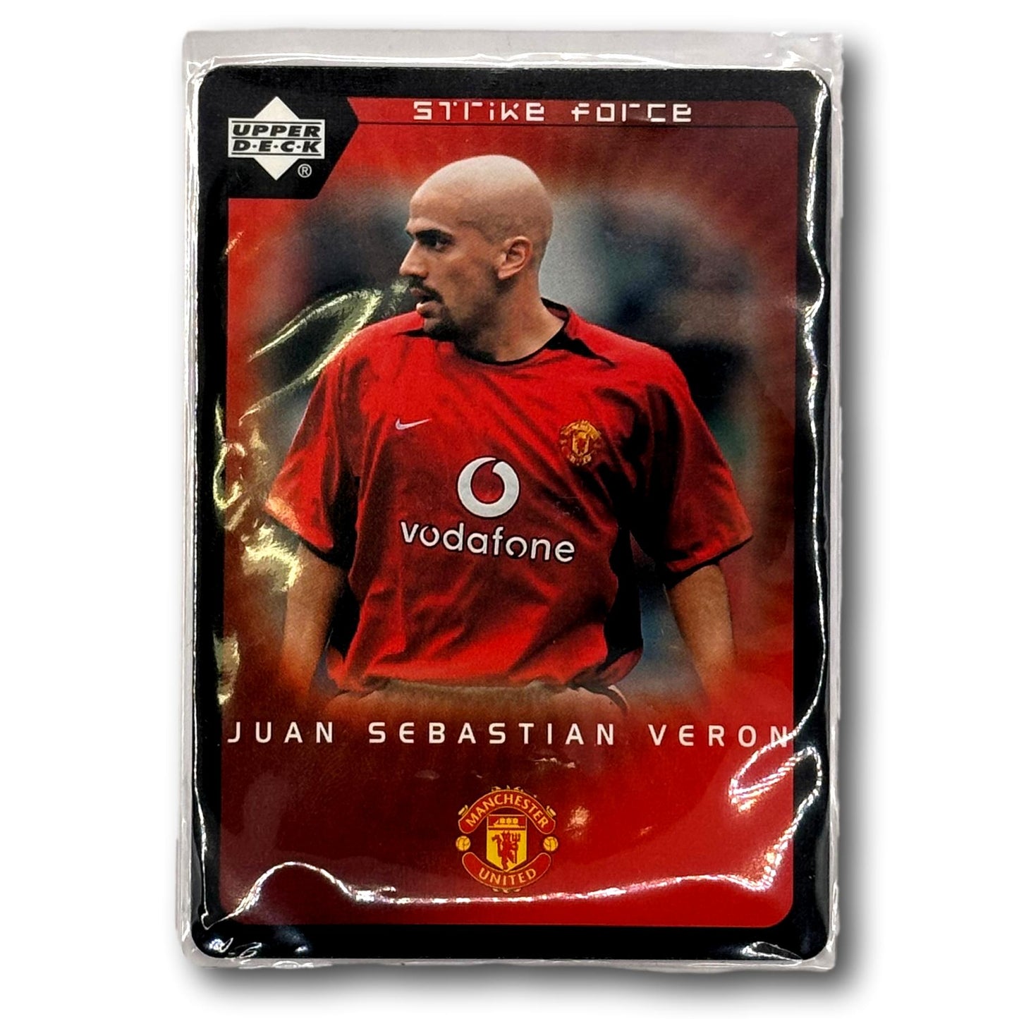Upper Deck 2003 - Strike Force - Manchester United - Juan Sebastian Veron