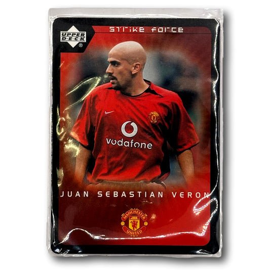 Upper Deck 2003 - Strike Force - Manchester United - Juan Sebastian Veron