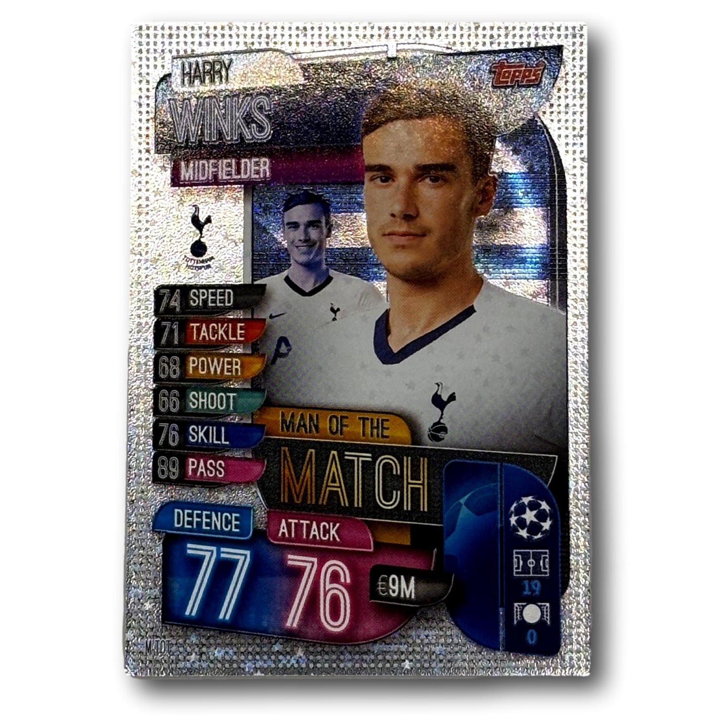 Topps Match Attax 2019/20 - Homme du match / Milieu de terrain - Harry Winks