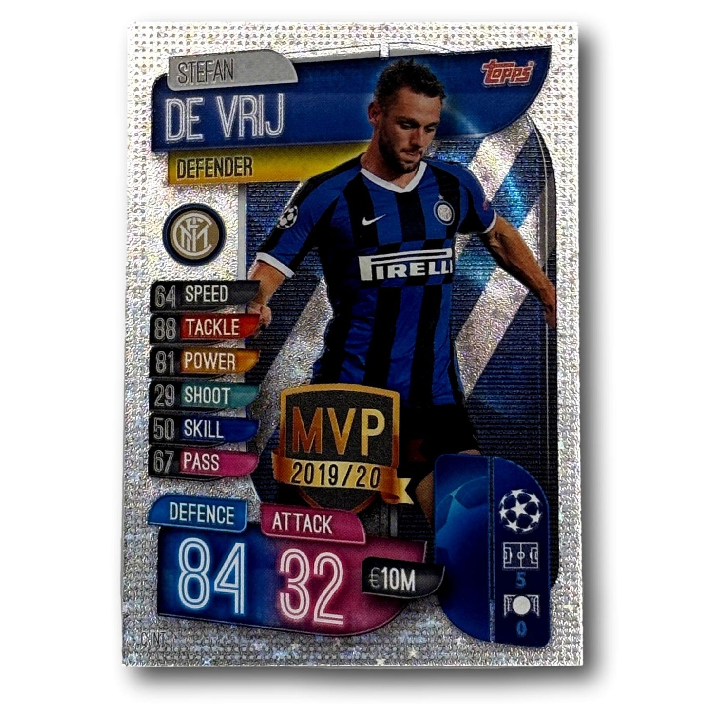 Topps Match Attax 2019/20 - MVP / Defender - Stefan de Vrij