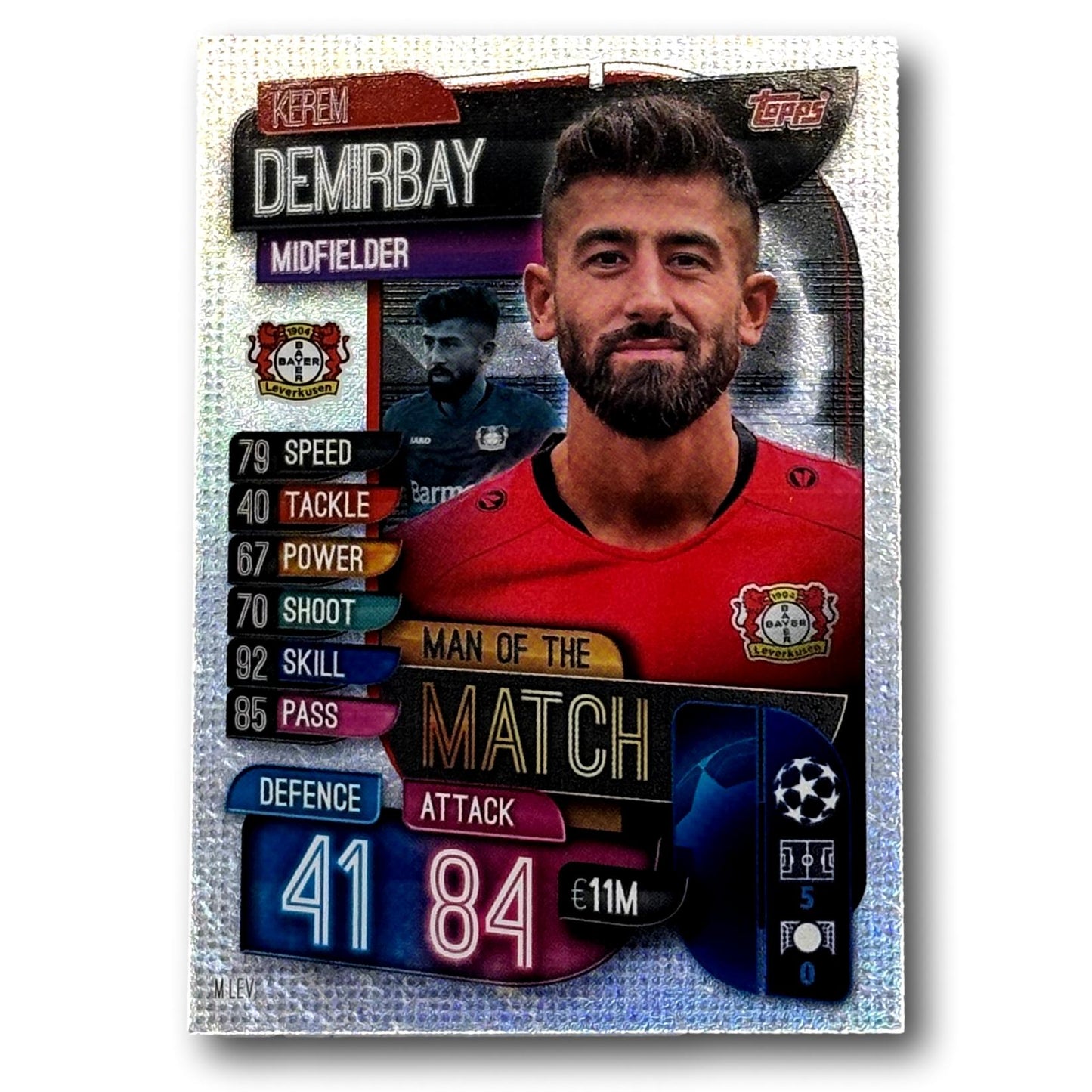 Topps Match Attax 2019/20 - Homme du match / Milieu de terrain - Kerem Demirbay