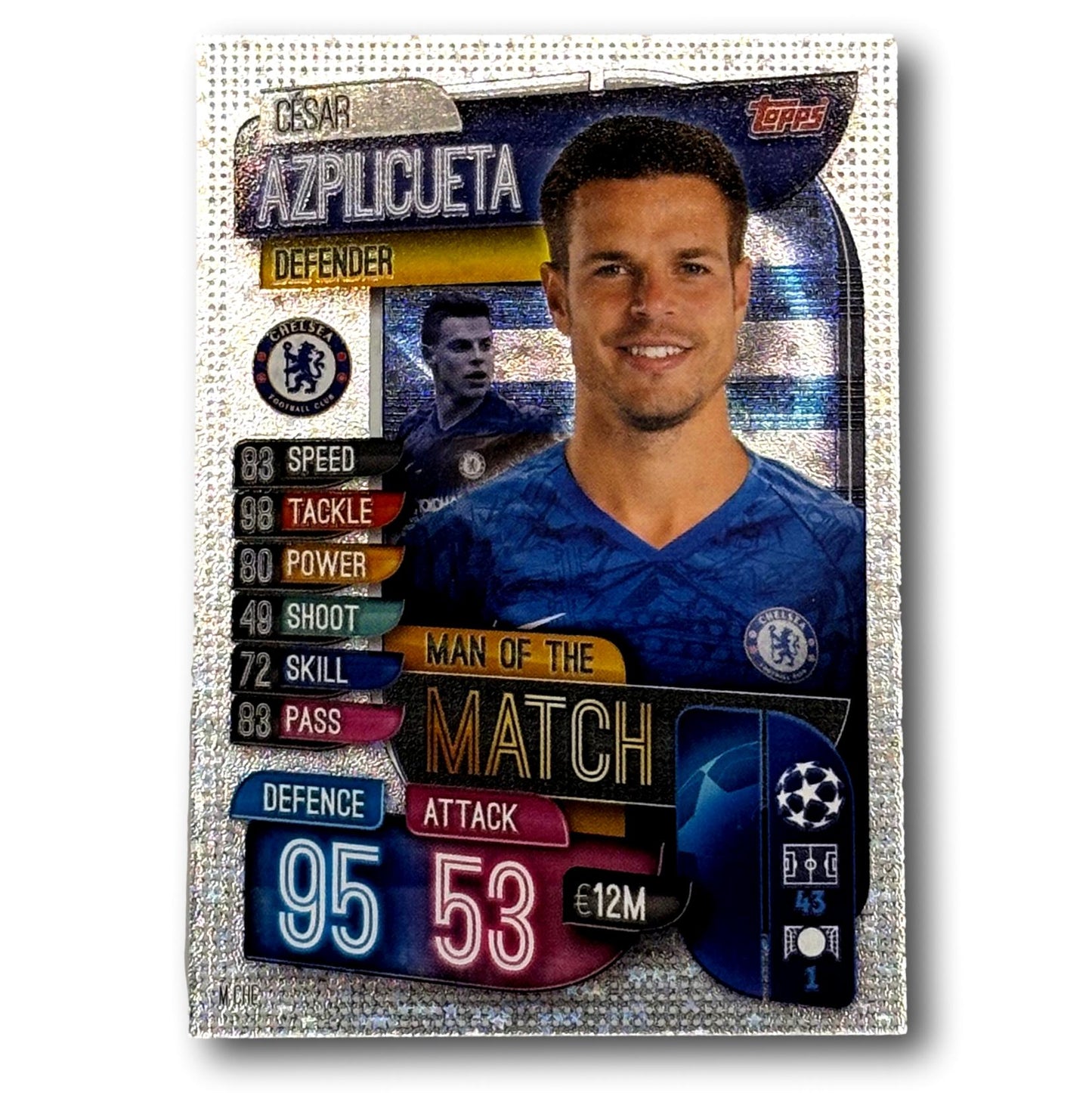Topps Match Attax 2019/20 - Defender - César Azpilicueta