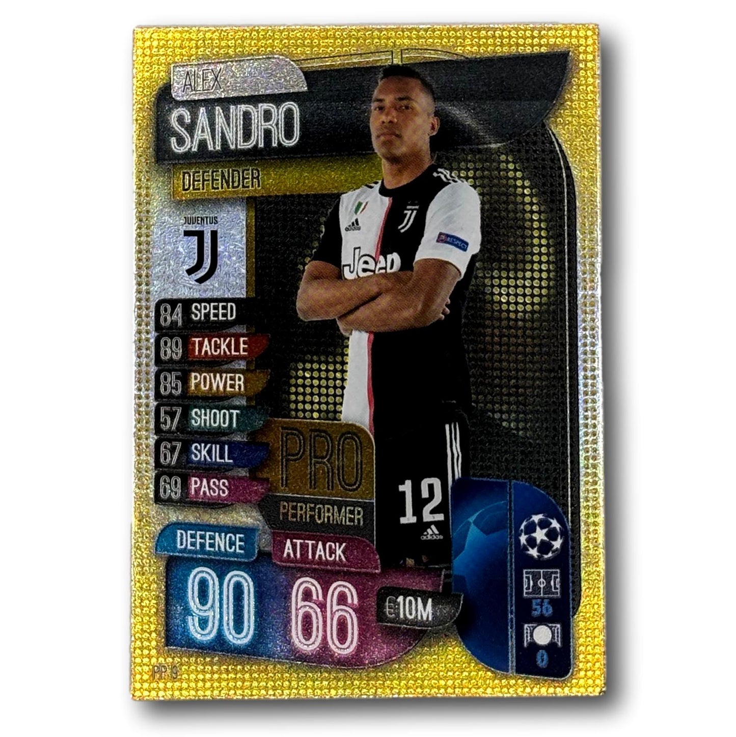 Topps Match Attax 2019/20 - Pro Perfomer / Defender - Alex Sandro