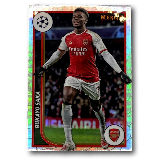 Topps Merlin Chrome 2023/24 - Bukayo Saka