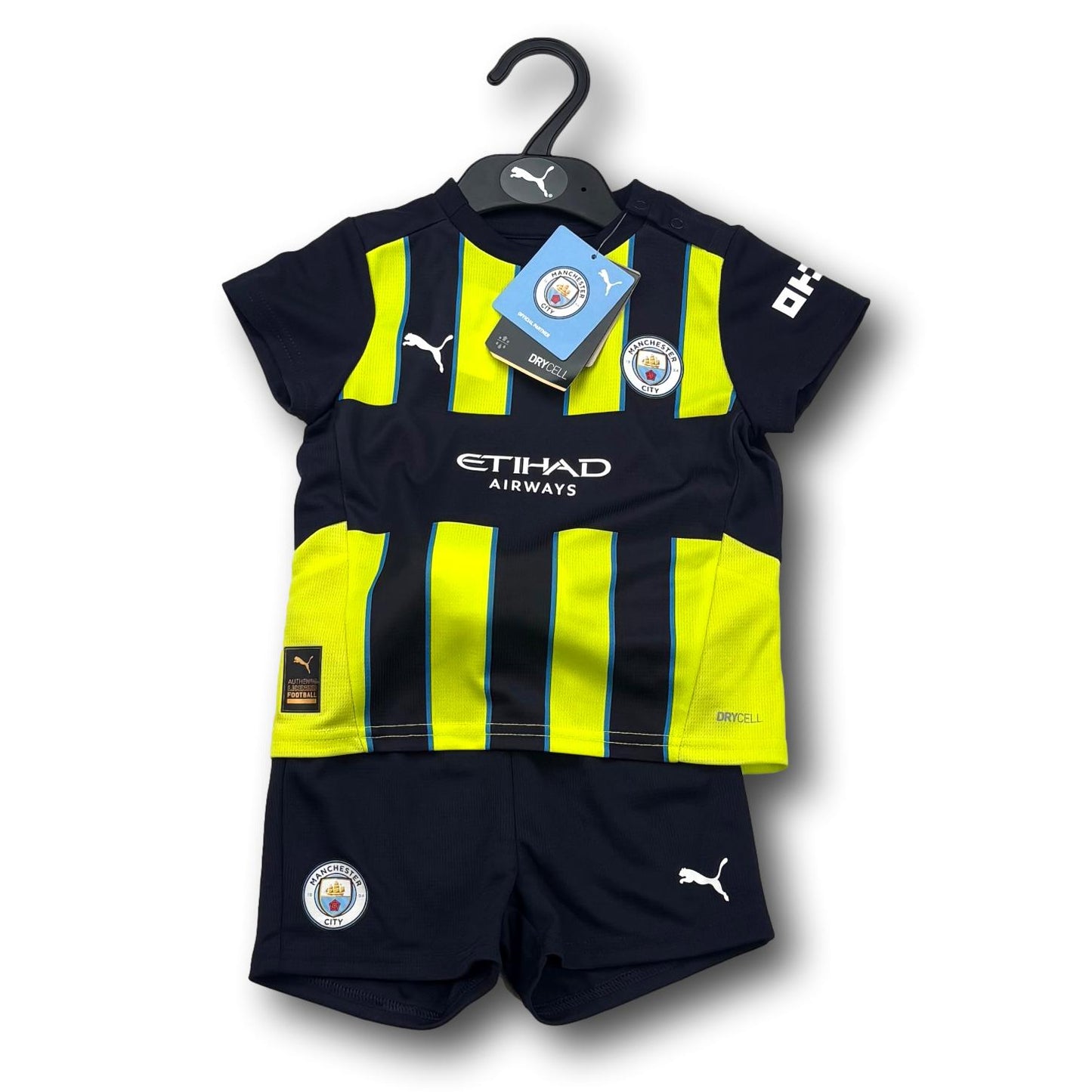 Manchester City Minikit - 2024-25 - Auswärts - 9-12 Monate - Puma