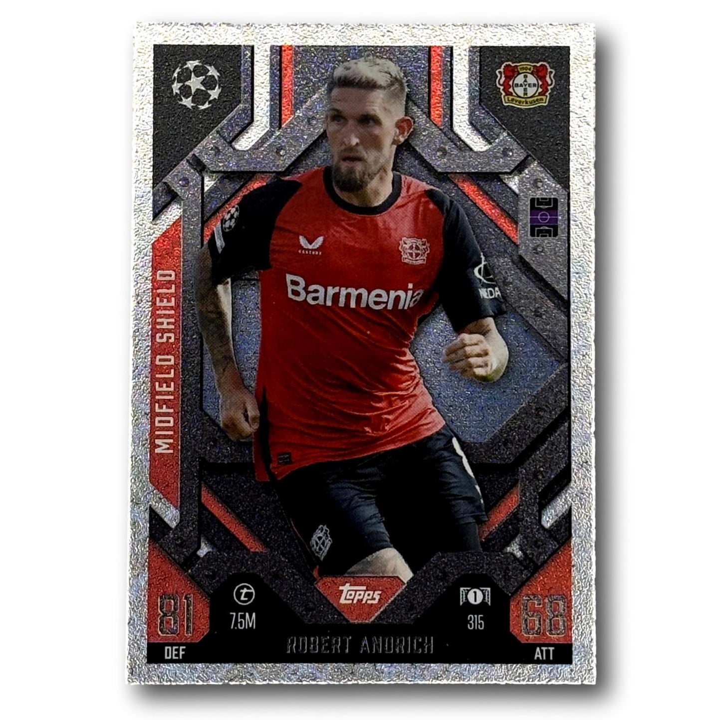 Topps Match Attax 2024/25 - Midfield Shield - Robert Andrich