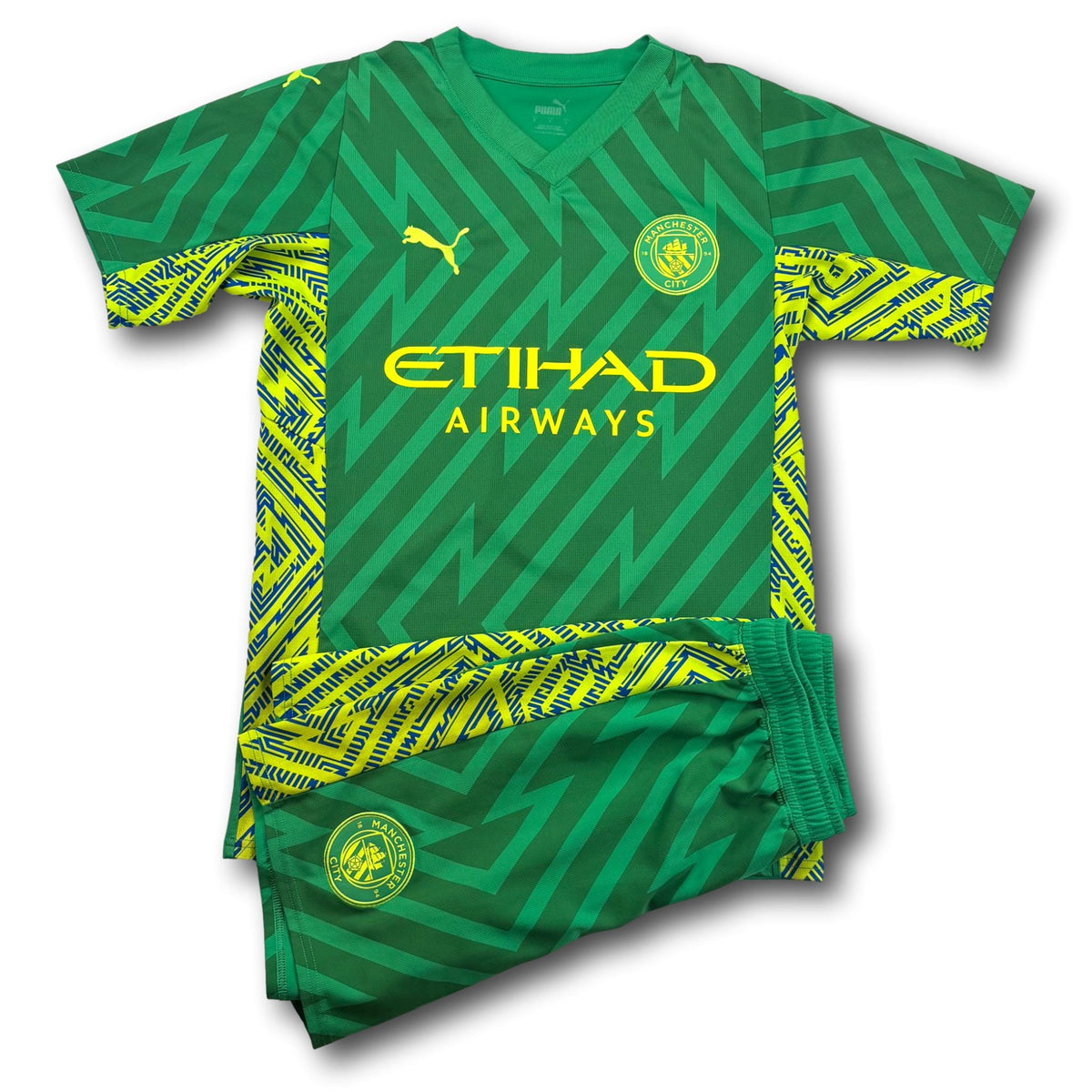 Manchester City - 2023-24 - Torhüter - S - Puma - Ederson #31 - inkl. Hose