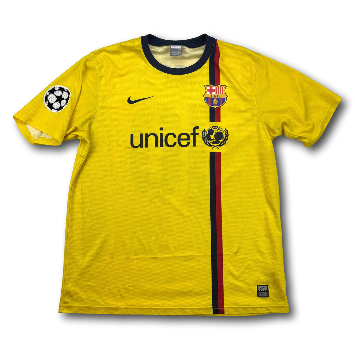 FC Barcelone - 2008-09 - Extérieur - L - Nike - Messi #10