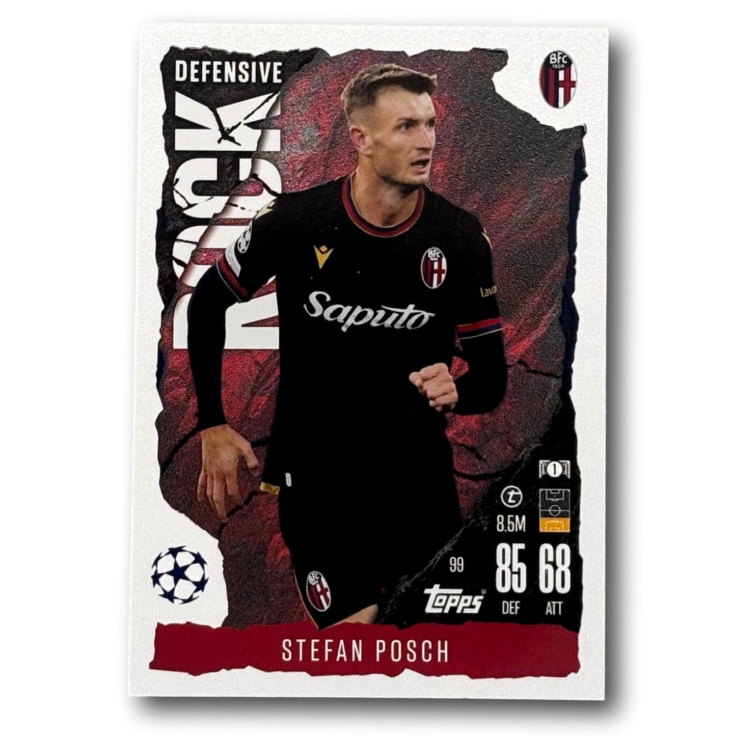 Topps Match Attax 2024/25 - Defensive Rock - Stefan Posch