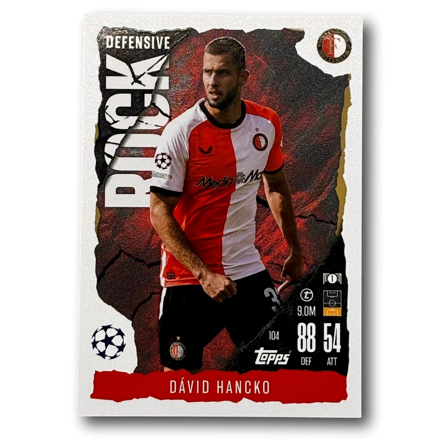 Topps Match Attax 2024/25 - Roche défensive - David Hancko