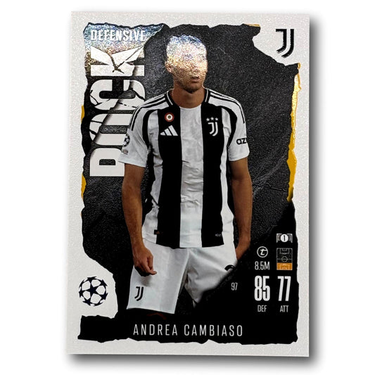 Topps Match Attax 2024/25 - Defensive Rock - Andrea Cambiaso