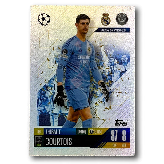 Topps Match Attax 2024/25 - 2023/24 Winner - Thibaut Courtois