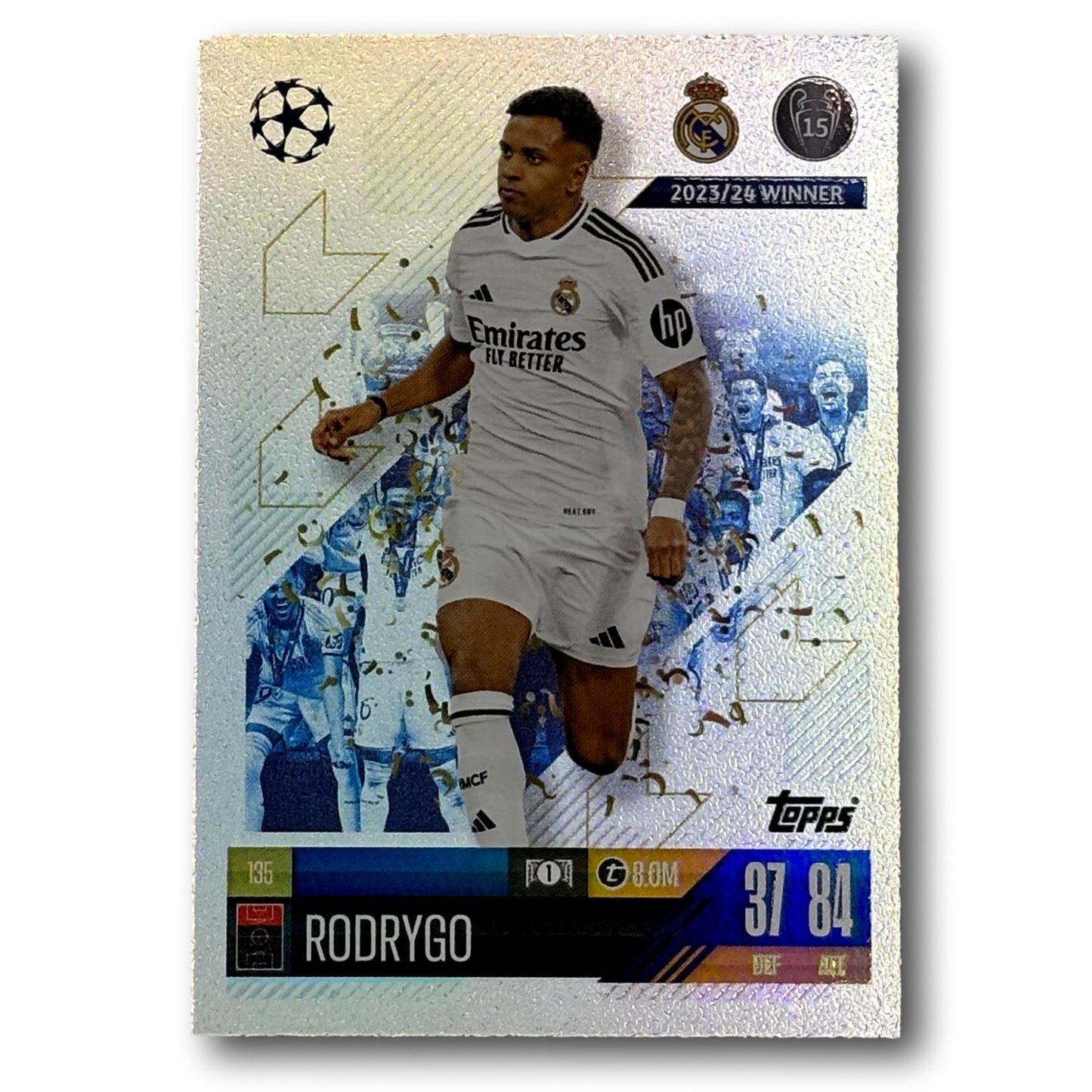 Topps Match Attax 2024/25 - Vainqueur 2023/24 - Rodrygo