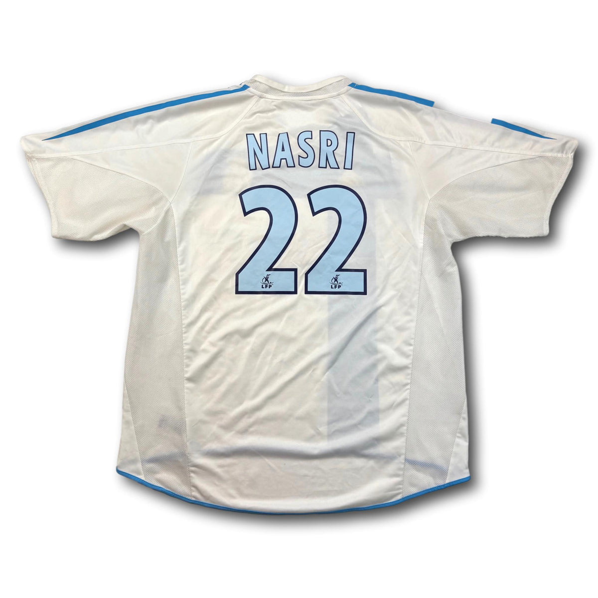 Olympique Marseille - 2004-05 - Heim - L - adidas - Nasri #22