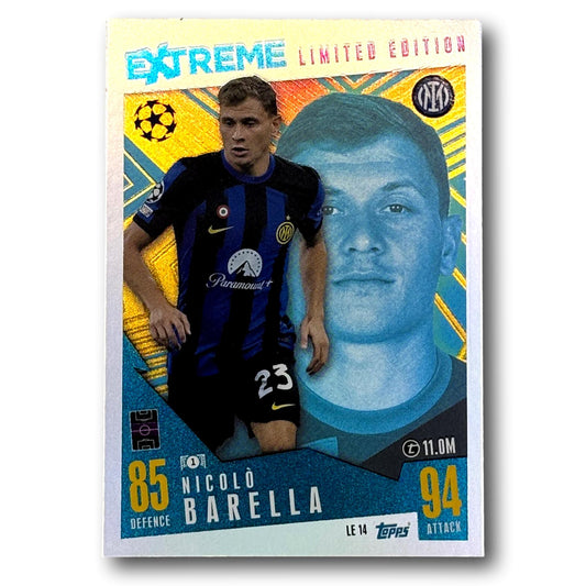 Topps Match Attax 2023/24 - Extreme Limited Edition - Nicolò Barella