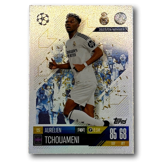 Topps Match Attax 2024/25 - 2023/24 Winner - Aurélien Tchouaméni