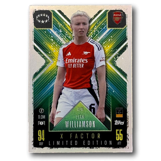 Topps Match Attax 2024/25 - X Factor Limited Edition - Leah Williamson