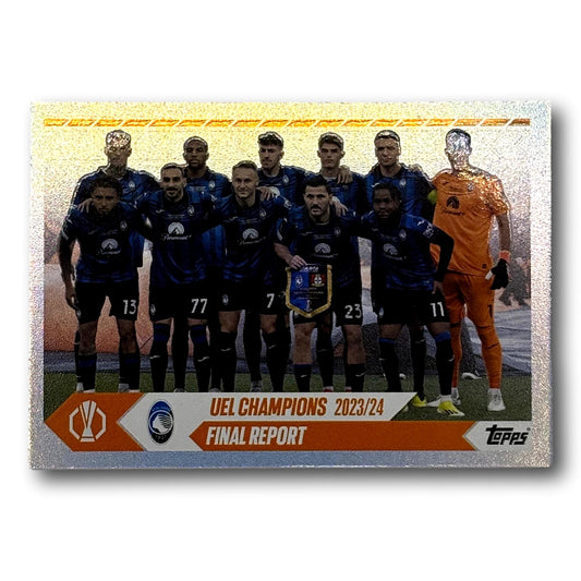 Topps Match Attax 2024/25 - Champions de l'UEL 2023/24 - Rapport final - Atalanta Bergame