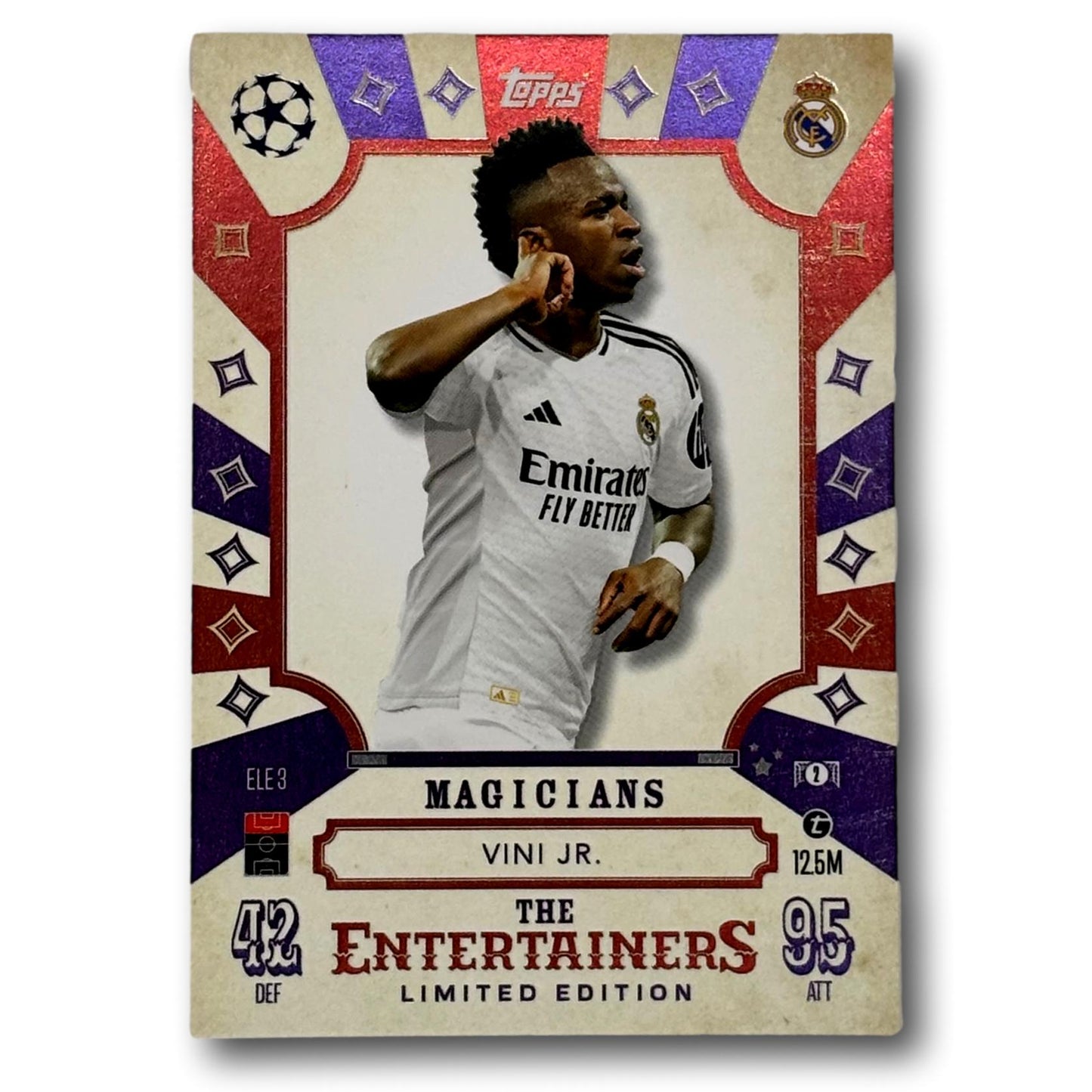 Match Attax 2024/25 - Les Magiciens des Artistes - Vini Jr.