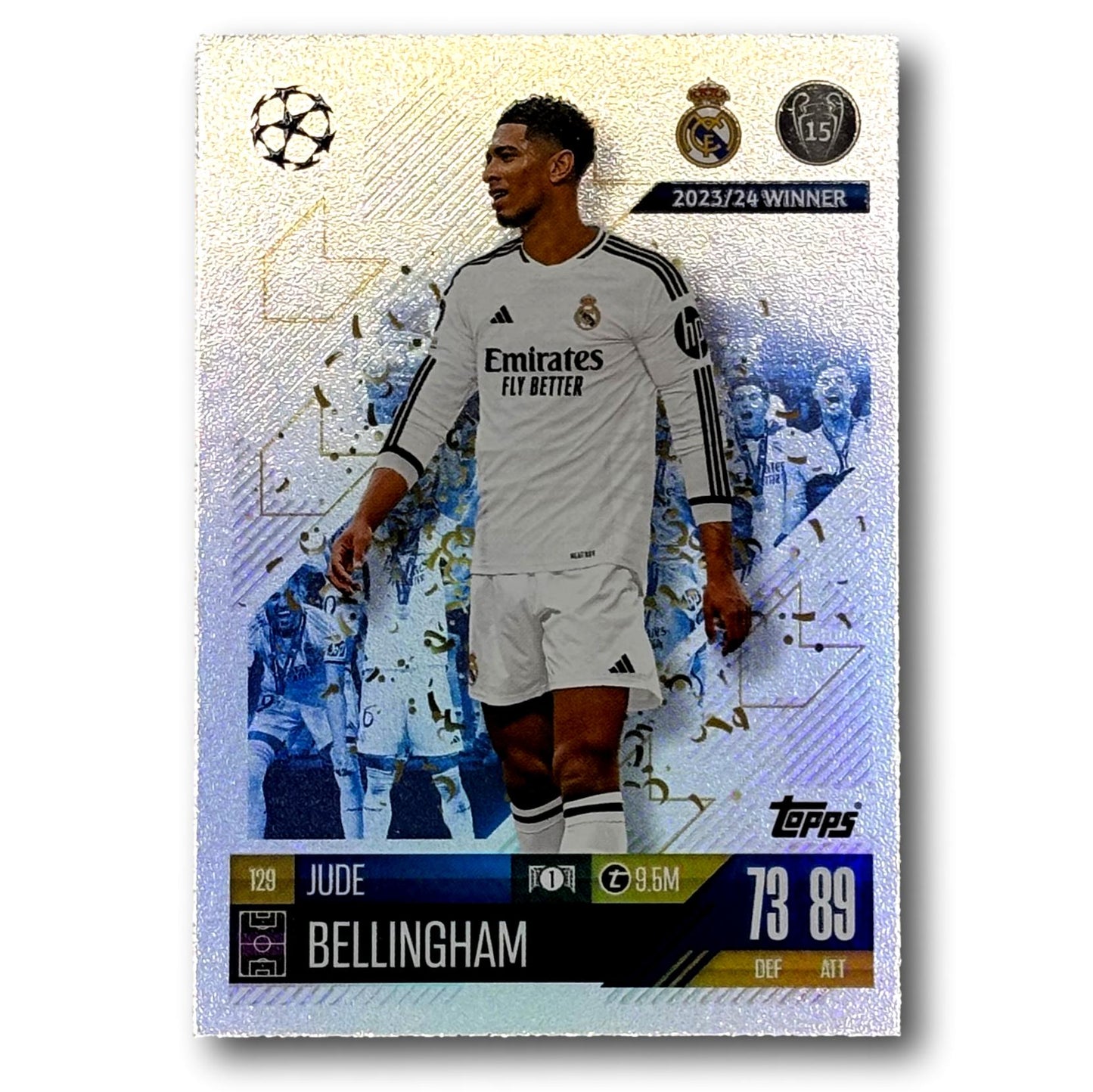 Topps Match Attax 2024/25 - Vainqueur 2023/24 : Jude Bellingam