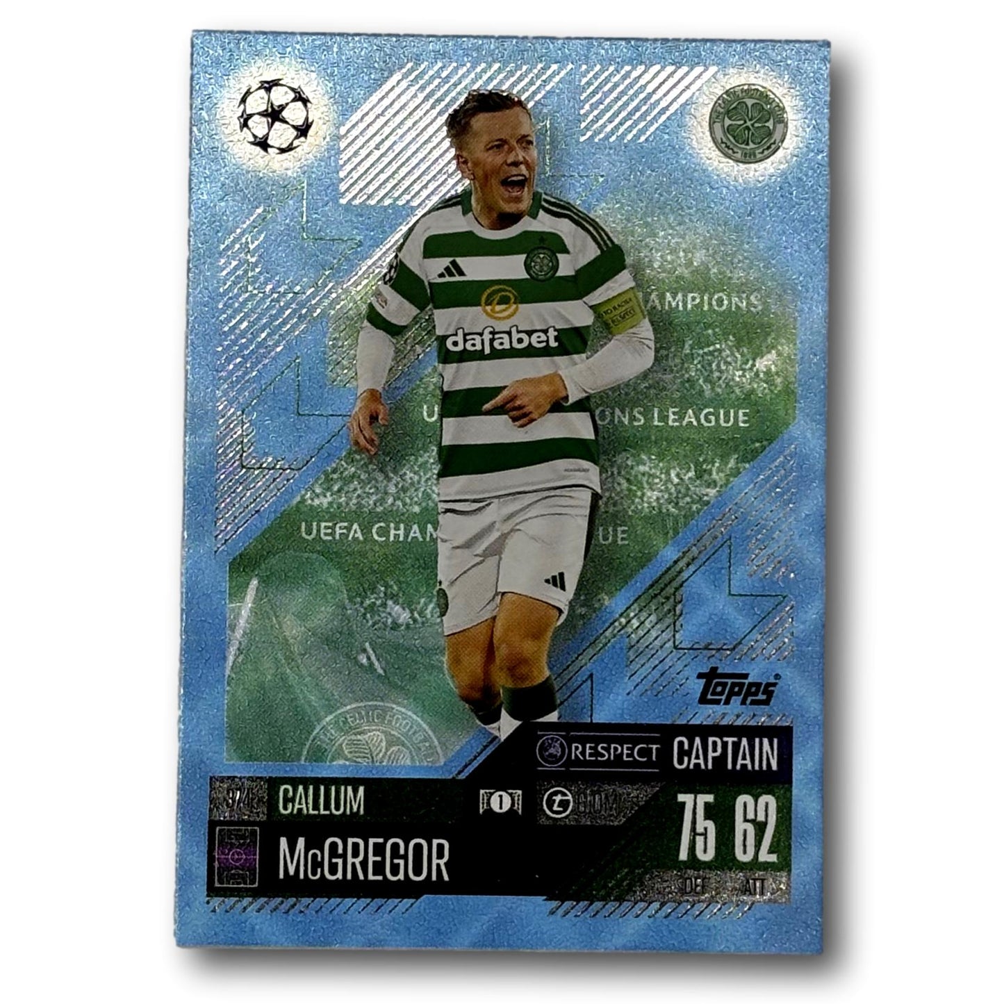 Topps Match Attax 2024/25 - Parallèle Captain Crystal - Callum McGregor