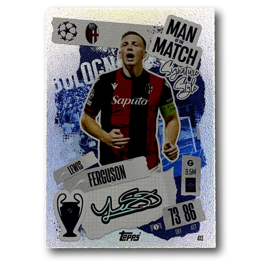 Topps Match Attax 2024/25 - Man of the Match / Signature Style -  Lewis Ferguson