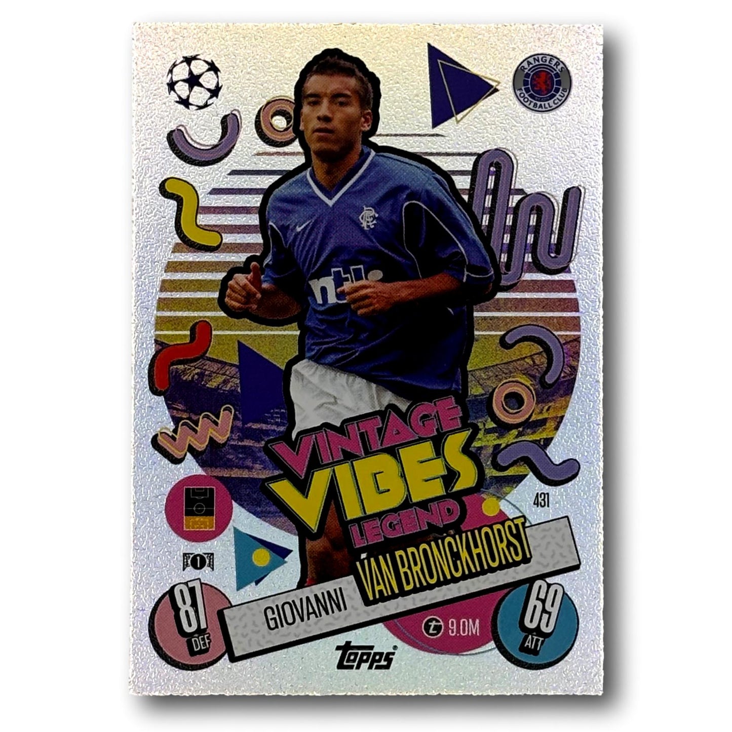 Topps Match Attax 2024/25 - Vibes Vintage - Giovanni van Bronckhorst