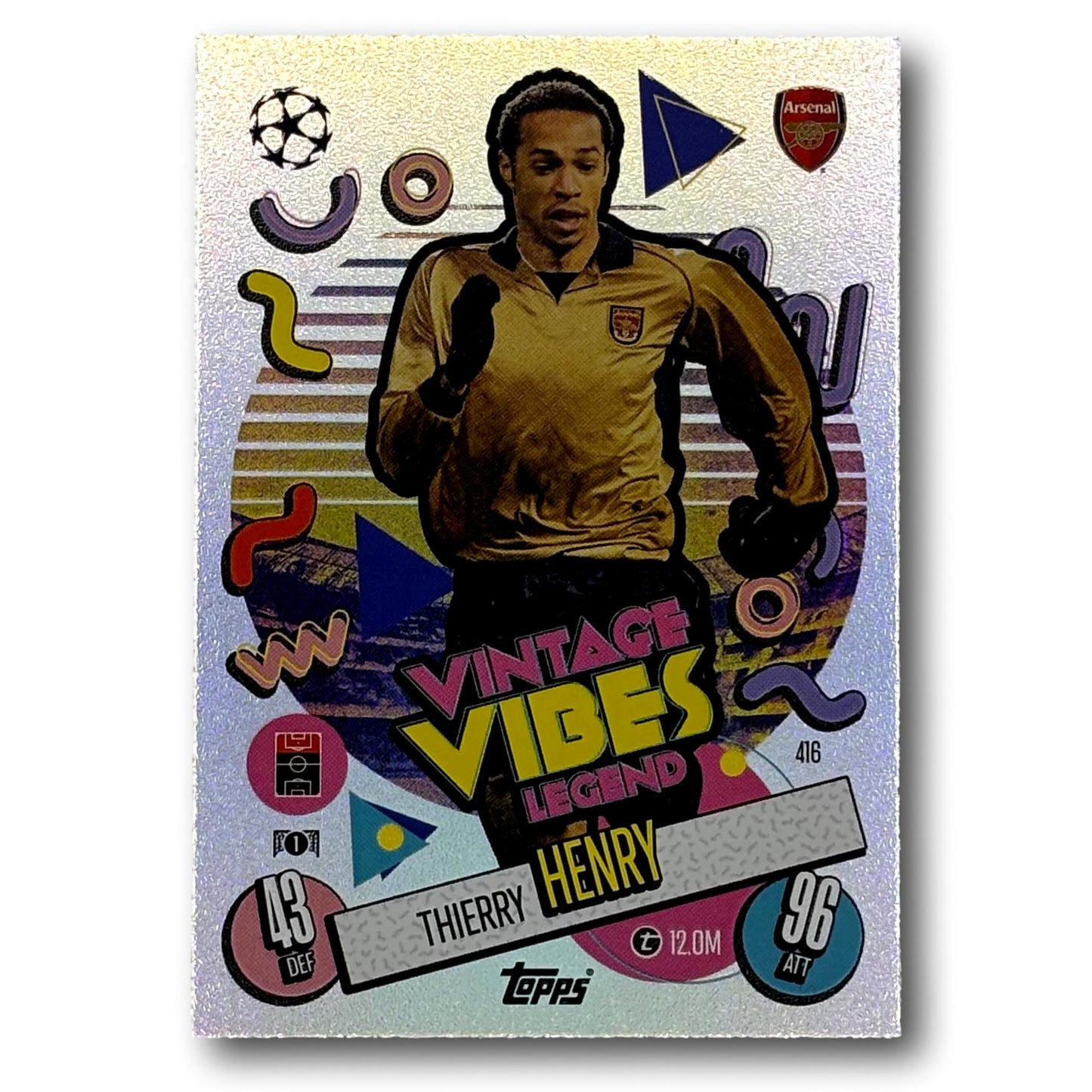 Topps Match Attax 2024/25 - Vintage Vibes - Thierry Henry