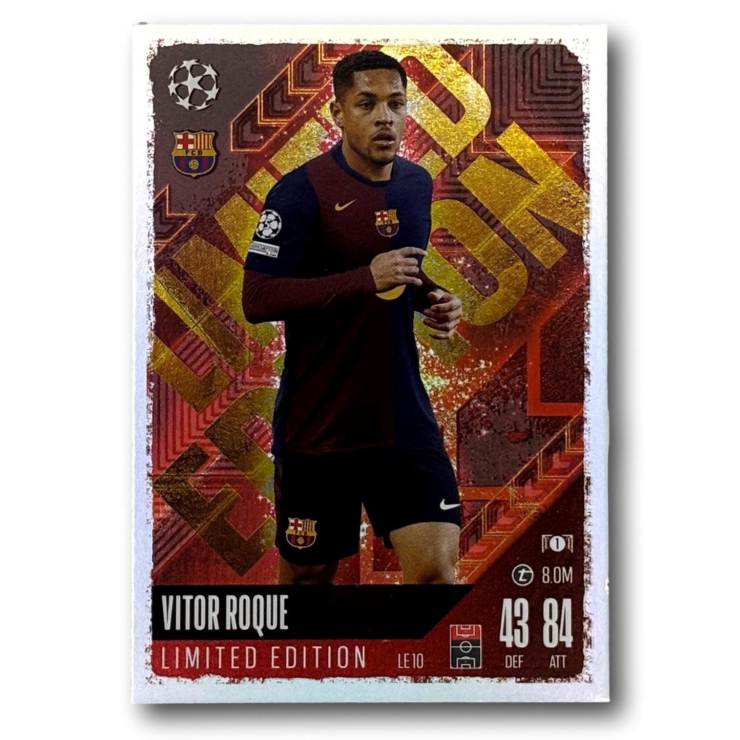 Topps Match Attax 2024/25 - Limited Edition - Vitor Roque