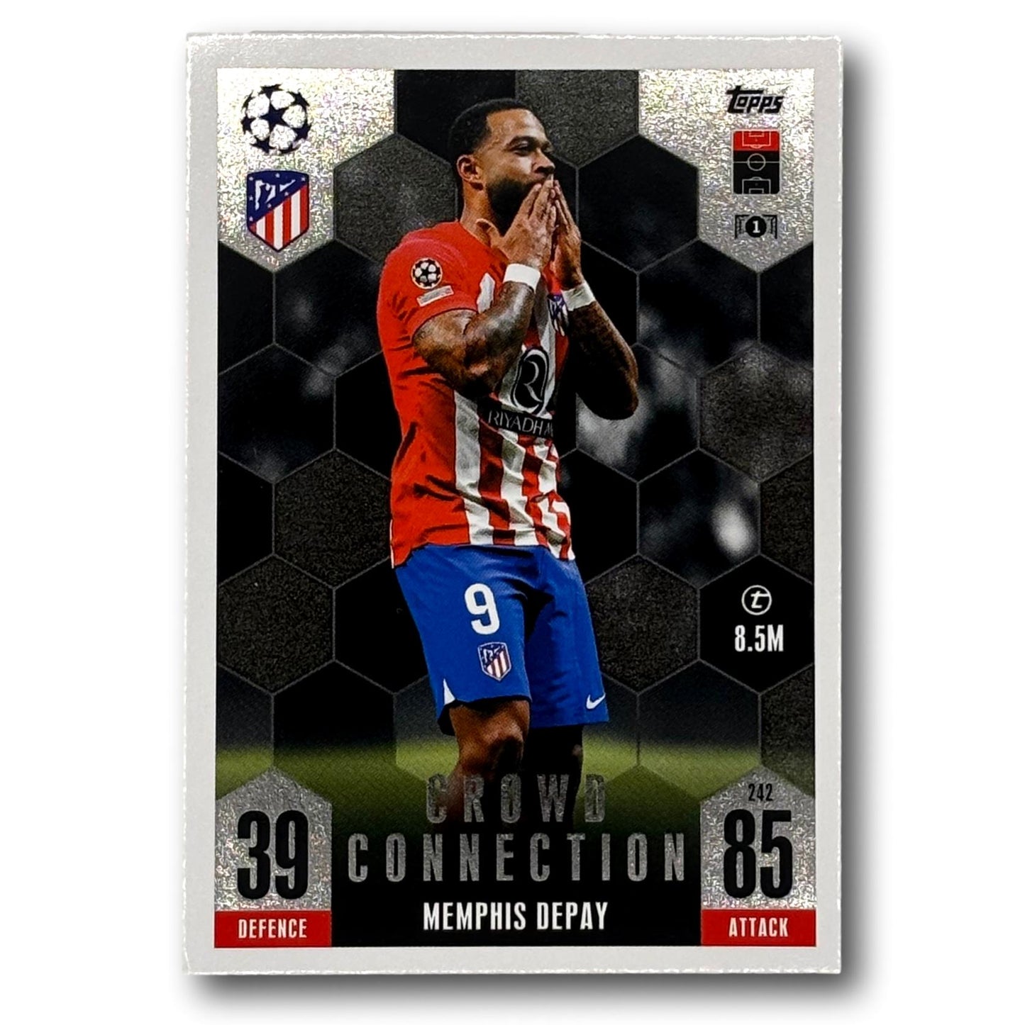 Topps Match Attax 2023/24 - Crowd Connection - Memphis Depay