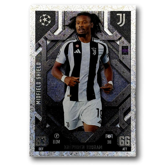 Topps Match Attax 2024/25 - Midfield Shield - Khéphren Thuram