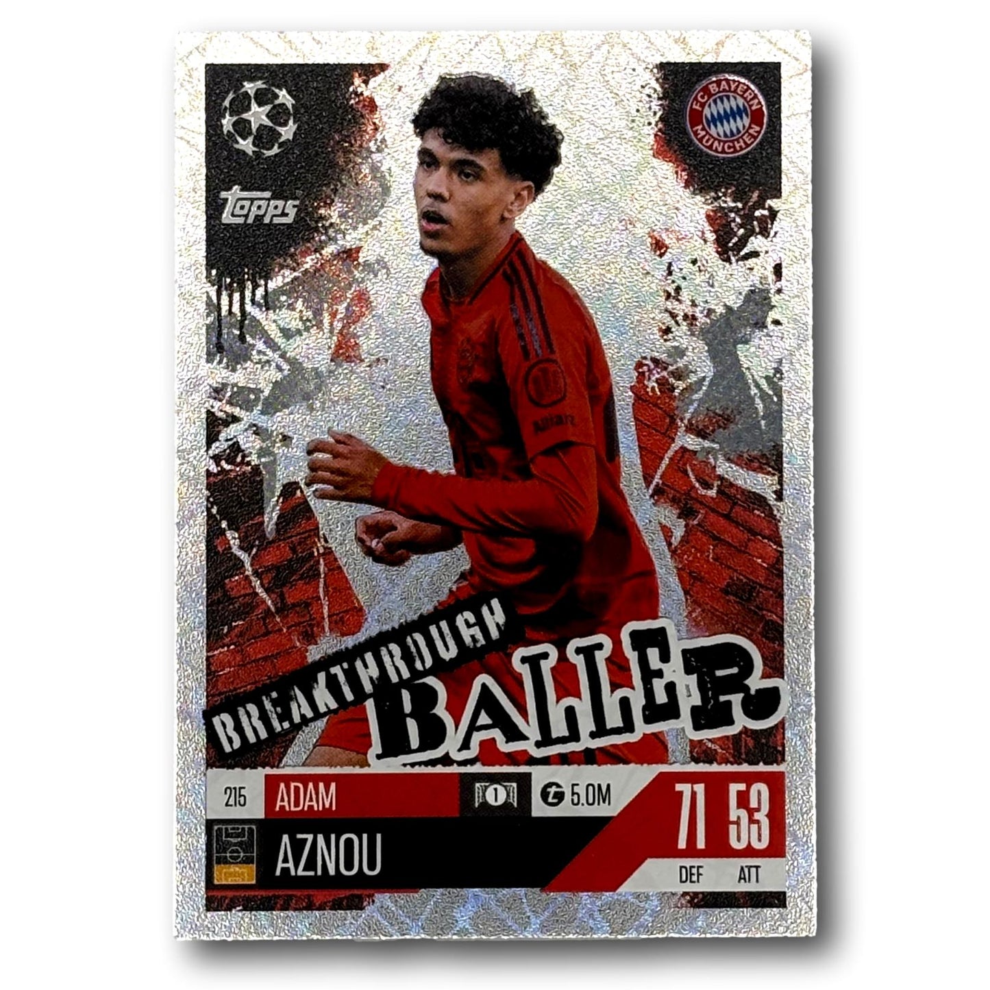 Topps Match Attax 2024/25 - Breakthrough Baller - Adam Aznou