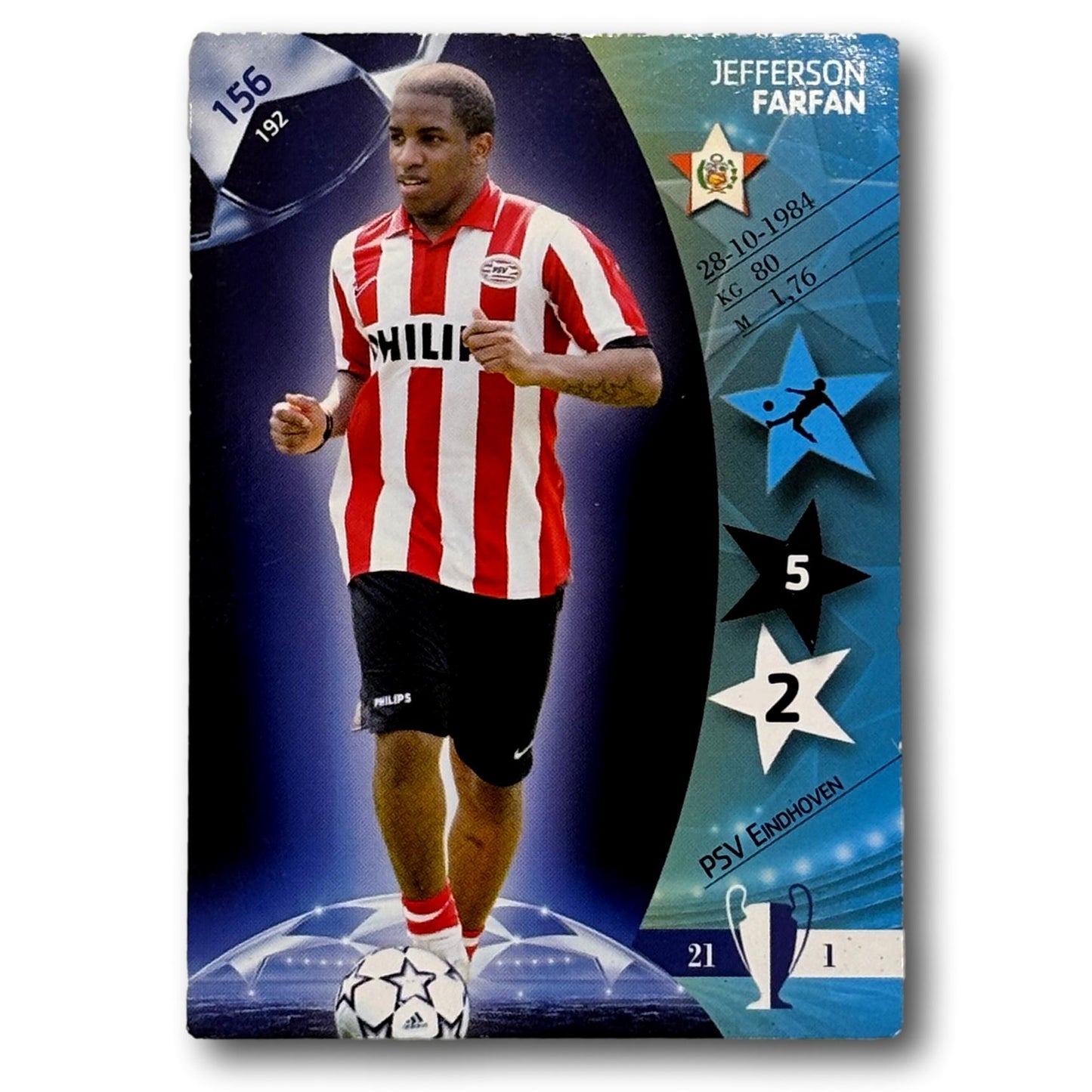 Panini UEFA Champions League 2006/07 - Jefferson Farfan