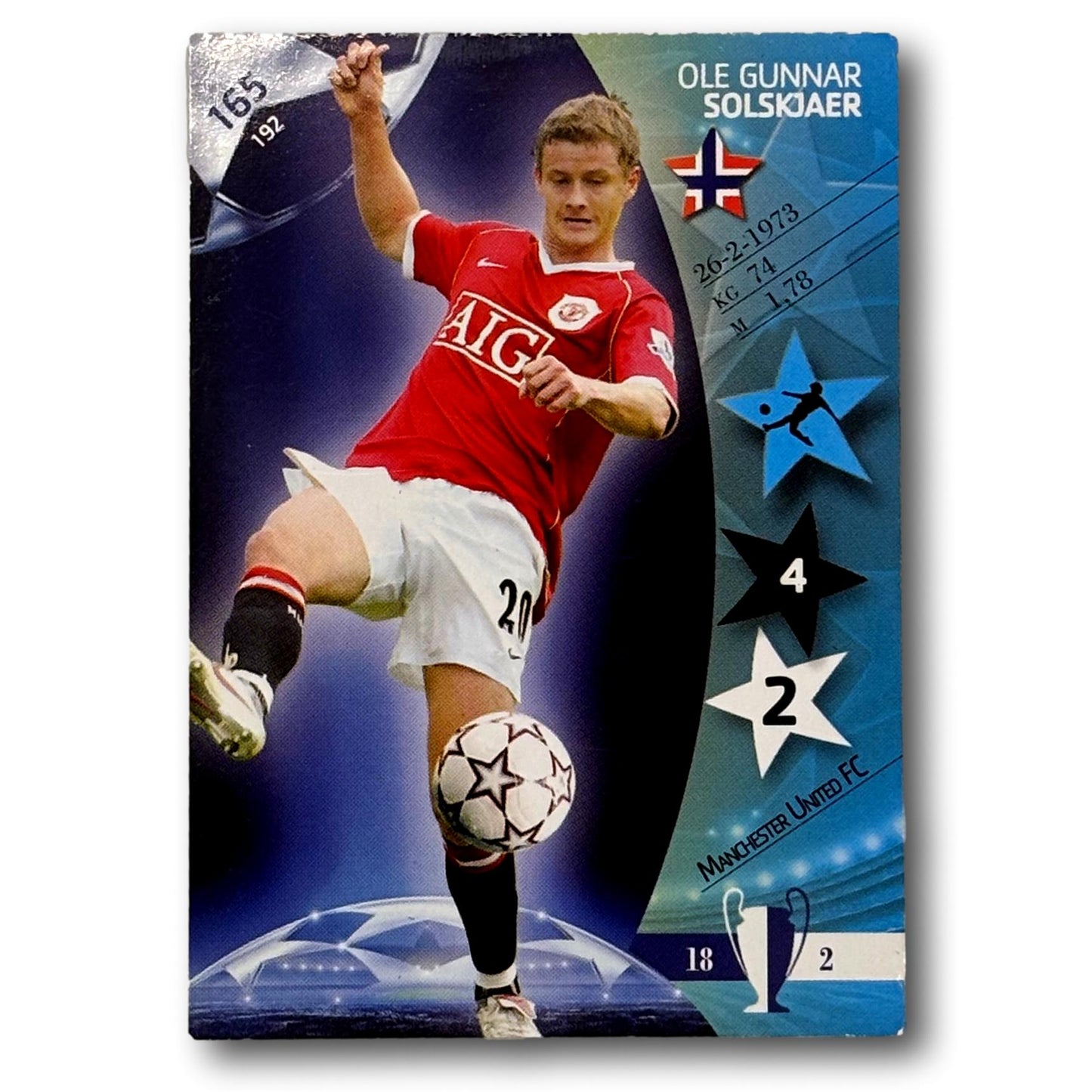 Panini UEFA Champions League 2006/07 - Ole Gunnar Solskjaer