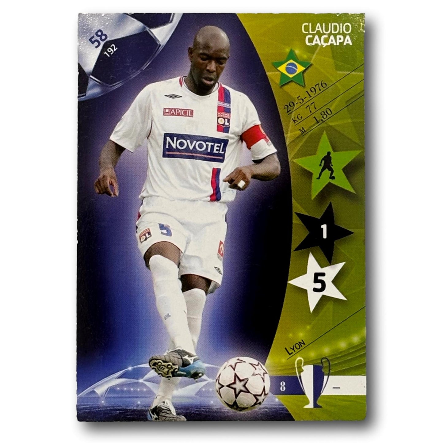 Panini UEFA Champions League 2006/07 - Claudio Caçapa