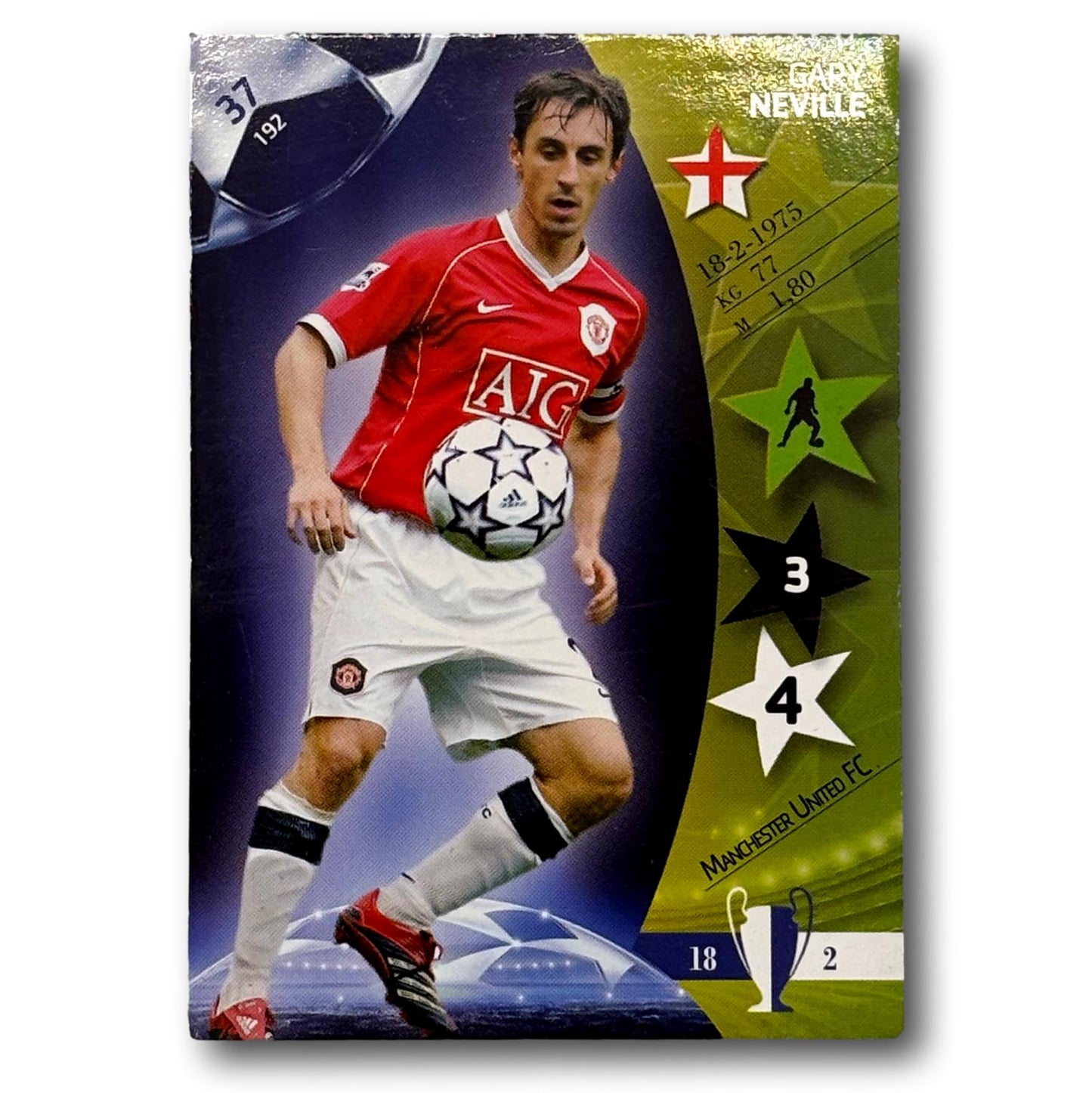 Panini UEFA Champions League 2006/07 - Gary Neville