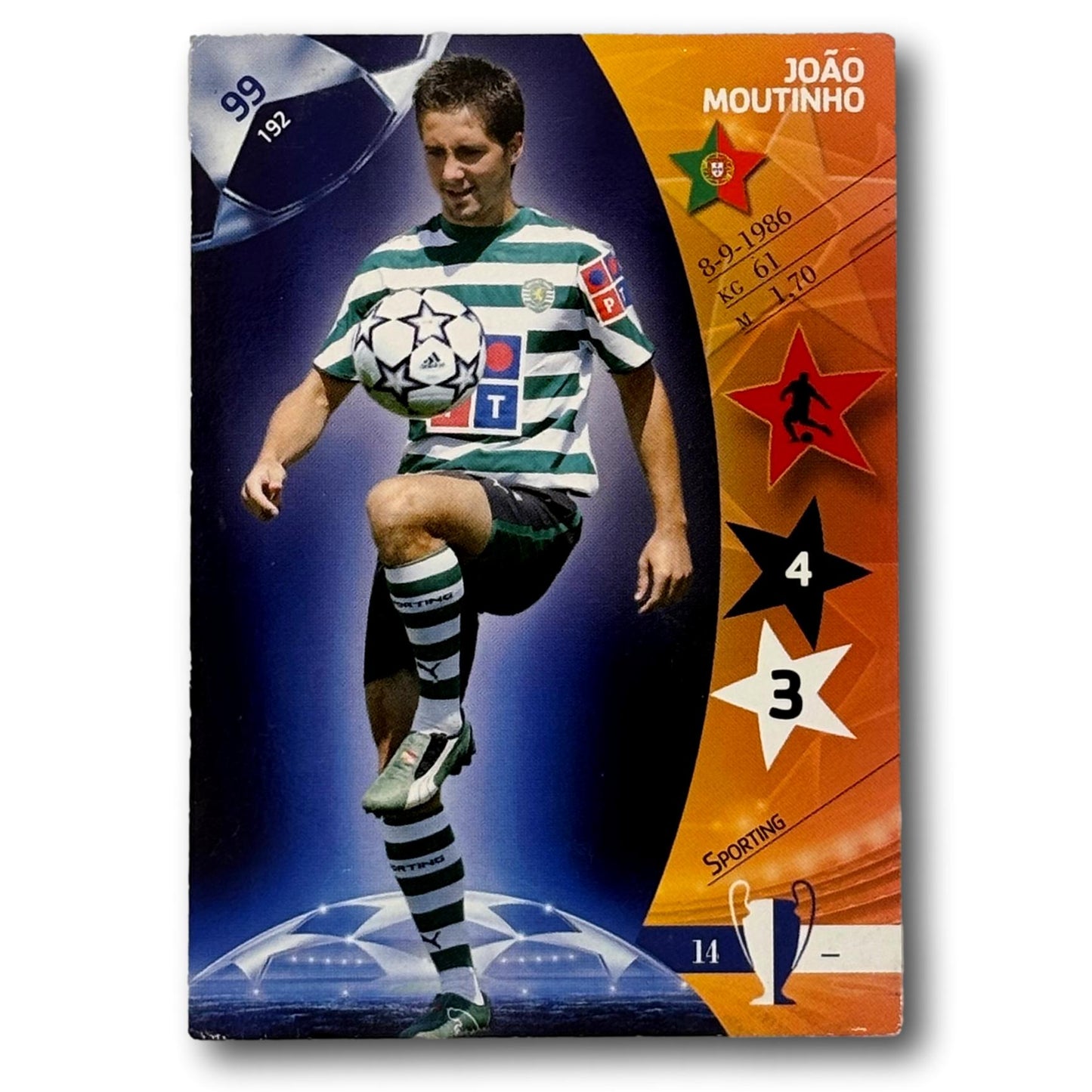 Panini UEFA Champions League 2006/07 - João Moutinho