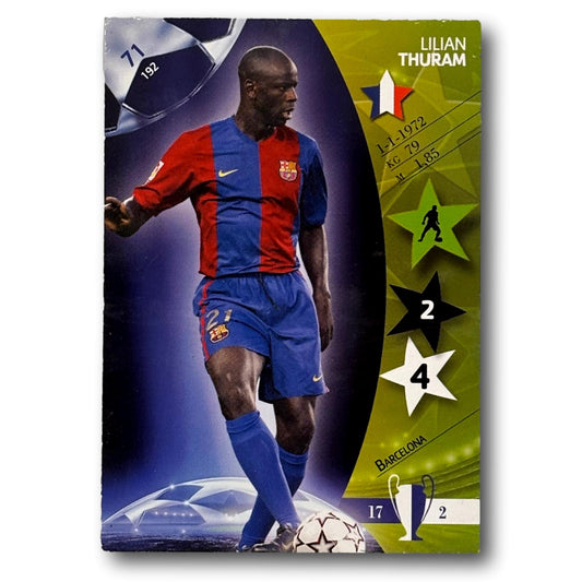 Panini UEFA Champions League 2006/07 - Lilian Thuram