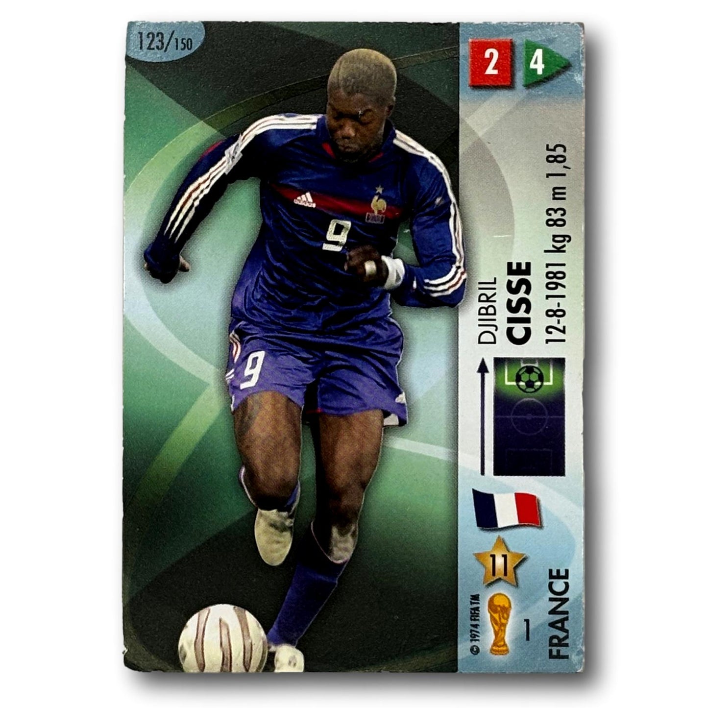 Panini Coupe du Monde FIFA 2006 - Djibril Cissé