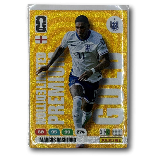 Adrenalyn Coupe du Monde de la FIFA 2026 - Édition limitée Premium - Marcus Rashford