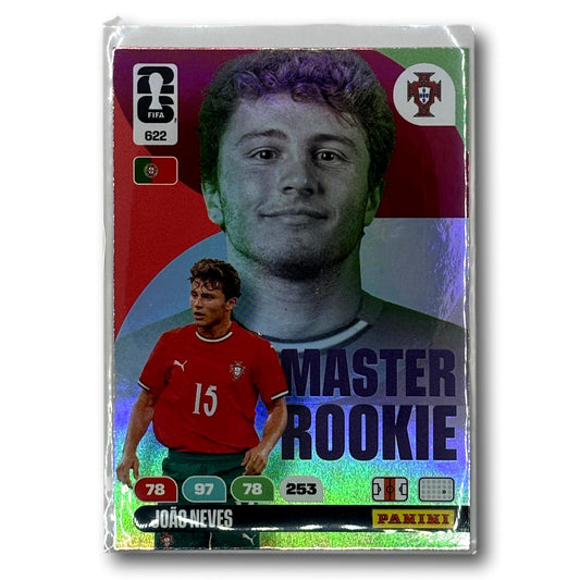 Adrenalyn FIFA World Cup 2026 - Master Rookie - Жоау Невеш #622