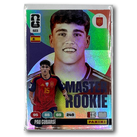 Adrenalyn FIFA World Cup 2026 - Master Rookie - Пау Кубарсі #623