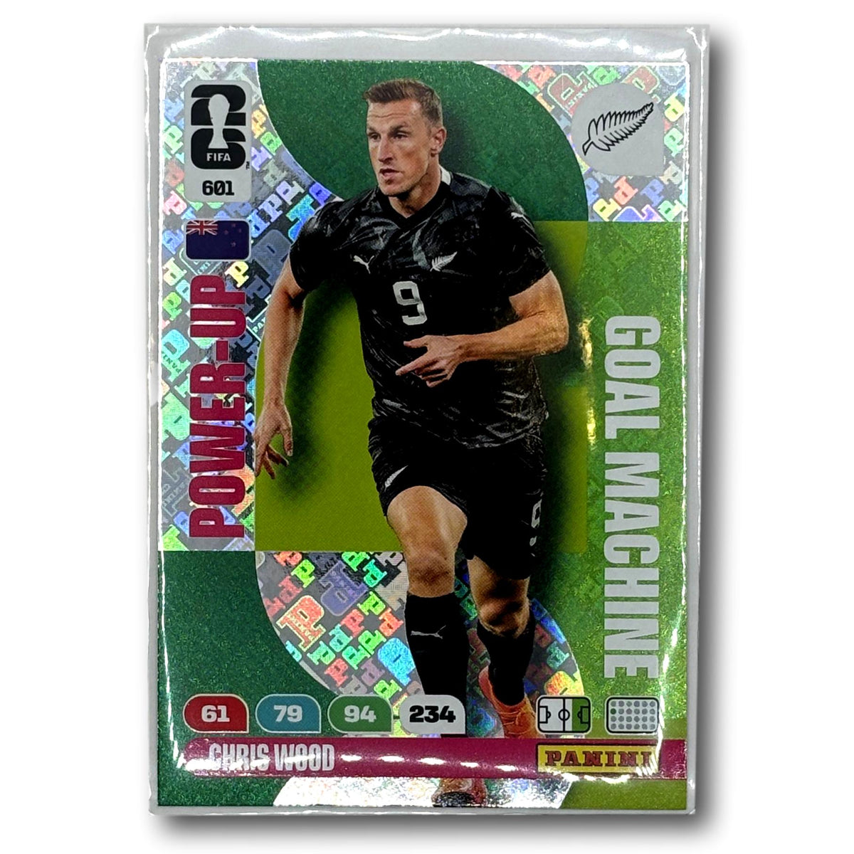 Adrenalyn FIFA World Cup 2026 - Power-Up - Chris Wood #601